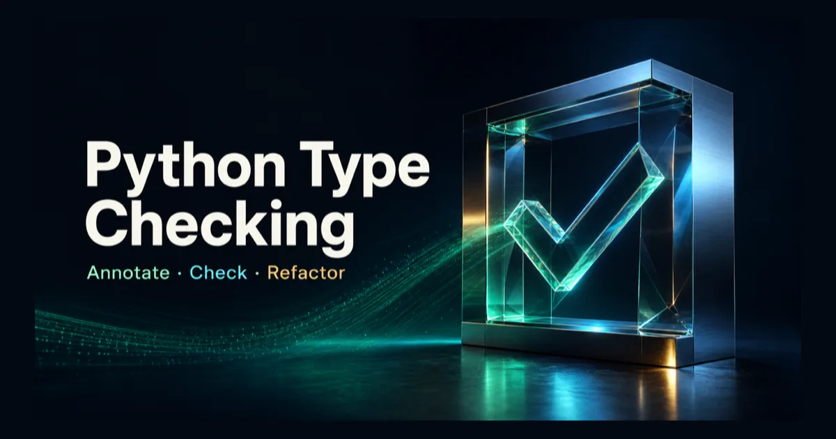 Python 类型标注与类型检查：从基础语法到 mypy 实战